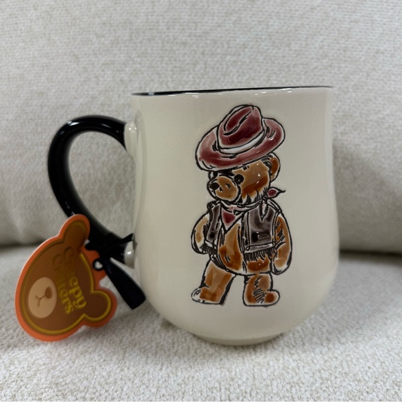 Teddy Bear Cowboy Costume Halloween Mug Creepy Critters Brand New Never Used - Picture 1 of 4